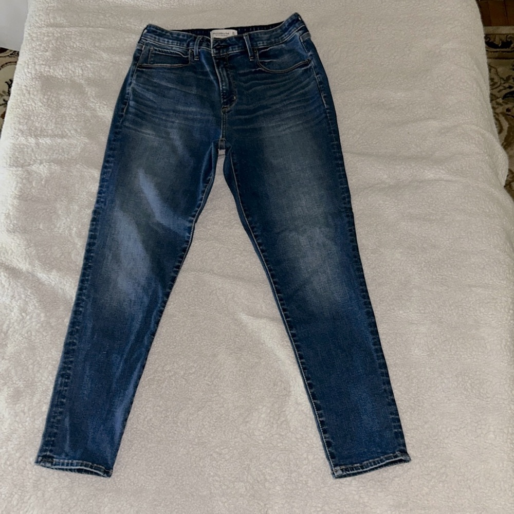 Abercrombie & Fitch Women's Blue Jeans